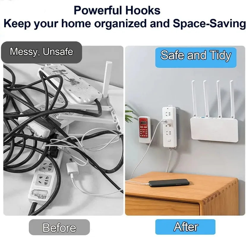 Strong adhesive wall hook for home organization