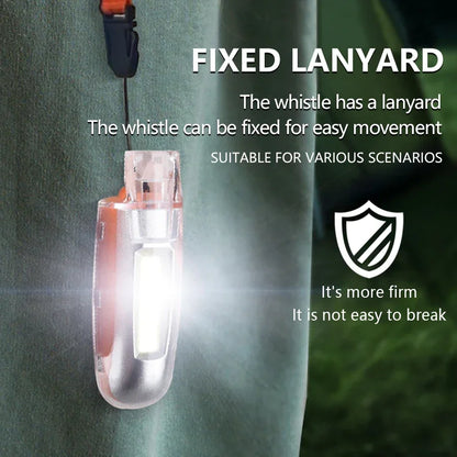 Strong COB light keychain handheld flashlight