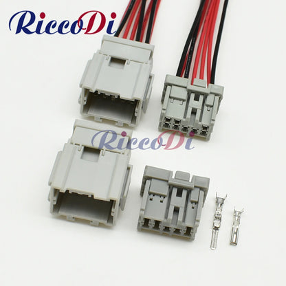 Sumitomo 8 pin way automotive sensor connector car wiring harness plug male female sockets 6098-0247 6098-0248