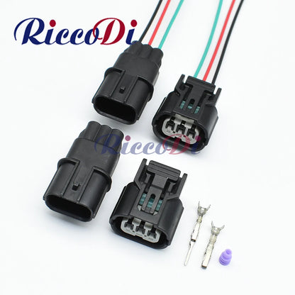 3-Pin Sumitomo HX 040 waterproof plug adapter 6189-0887 full view for Accord, Civic, Element, and CR-V ignition coil connector