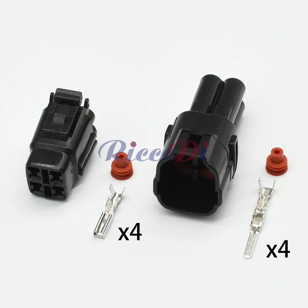 High quality 4 Pin Sumitomo MT090 Sealed Connector Plug Black White for Motorcycle and Automotive
