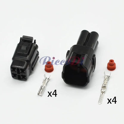 High quality 4 Pin Sumitomo MT090 Sealed Connector Plug Black White for Motorcycle and Automotive