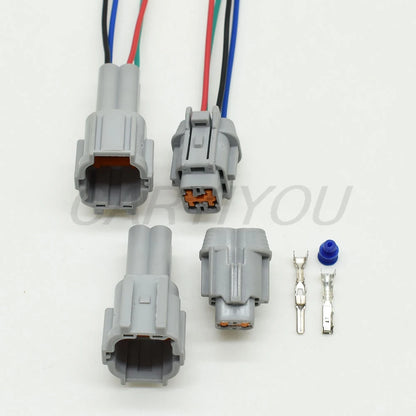 Waterproof detail of Sumitomo RS 2.3mm 4 Pin Male Female Oxygen Sensor Connector Plug 6188-0557 6185-1169