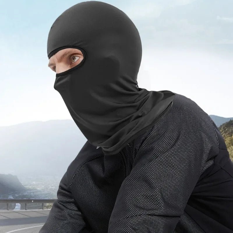 Summer sunscreen face mask neck protection