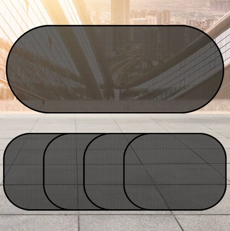 Foldable car sunshade visor reflector for easy storage and sun protection
