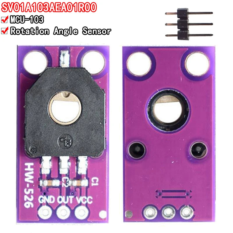 SV01A103AEA01R00 10K rotation angle sensor module SMD dust-proof potentiometer trimmer for Arduino and electronic projects