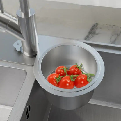 Stainless steel swan sink strainer basket