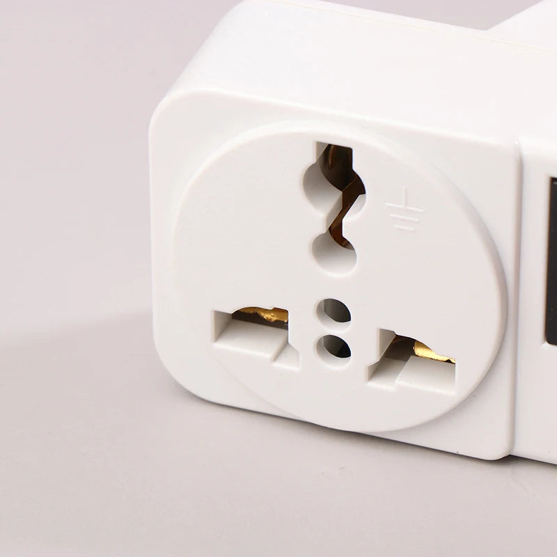 Plug adapter with switch for power control