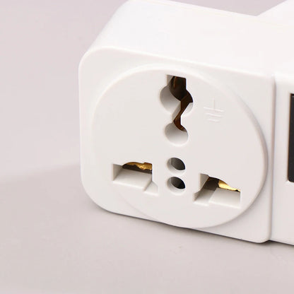 Plug adapter with switch for power control