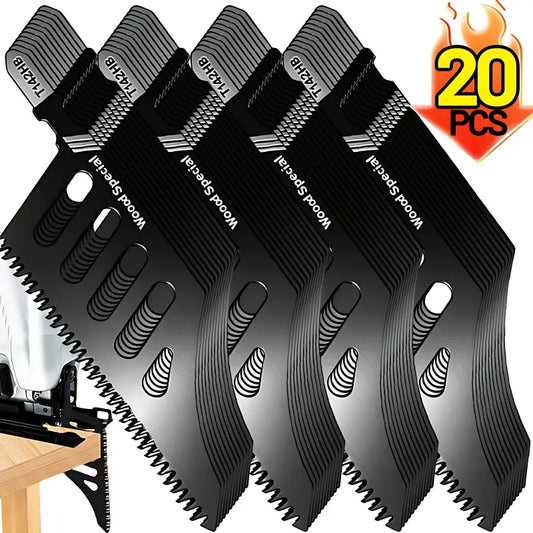T-shank jigsaw blades for wood cutting