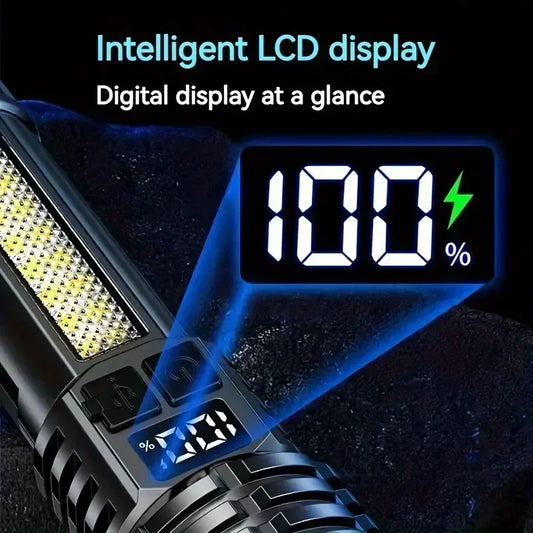 Tactical zoom torch lamp for outdoor and emergency use