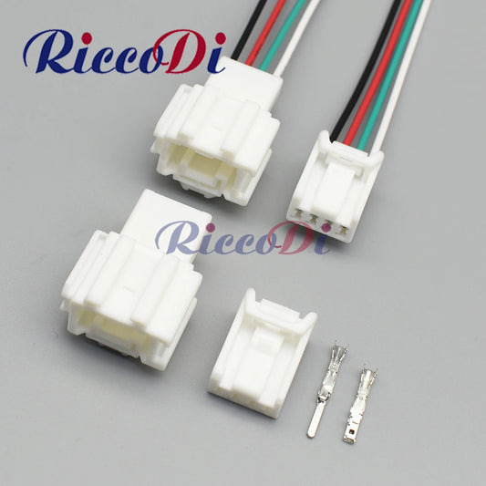 4 Pin Tail Light Brake Turn Signal Connector Plug 7187-8854 7186-8849 Automotive Wiring Harness
