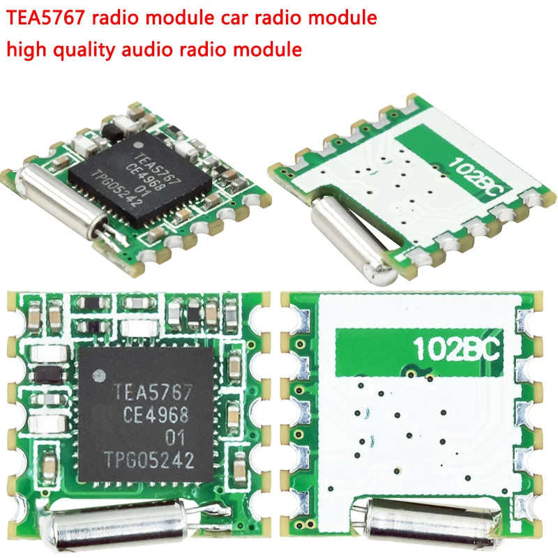 TEA5767 FM Radio Module 76–108MHz Arduino DIY | High Sensitivity – Keszoox
