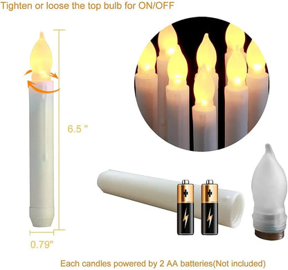Battery operated LED tealight candle for decoration