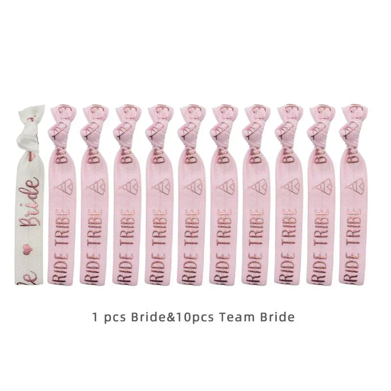 Team Bride bracelet accessories for bridal shower party