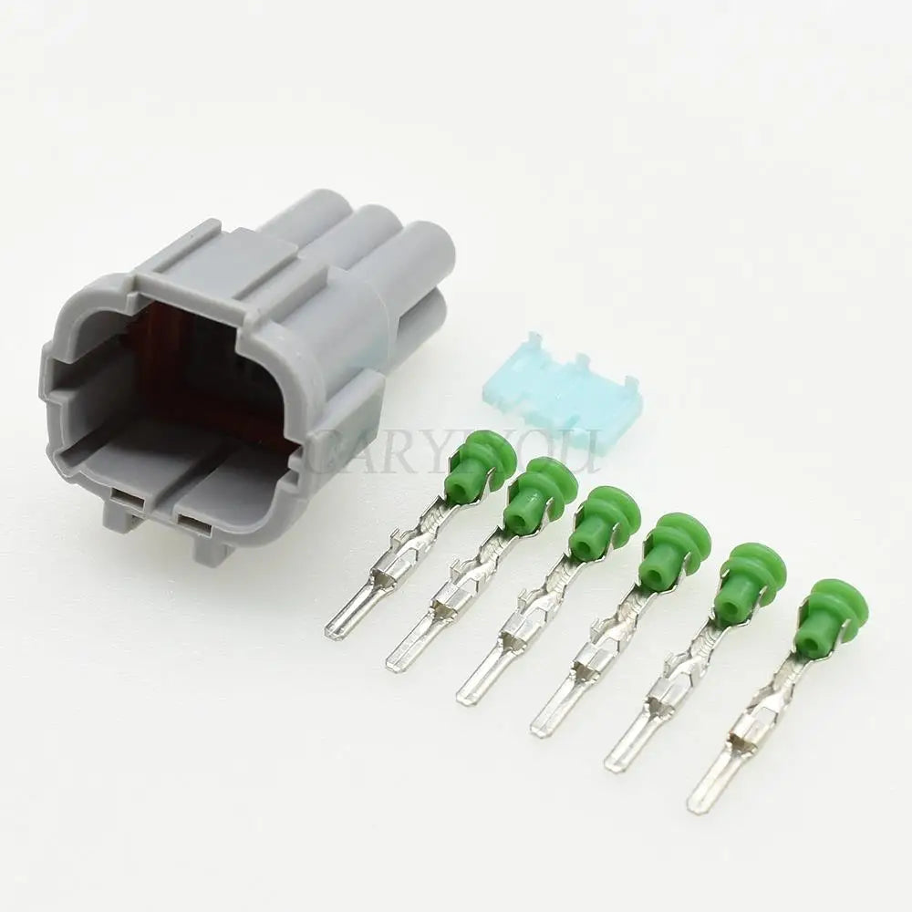Reliable 6 Pin Sumitomo waterproof auto connector, male and female headlight plug for Teana 6188-0560 6189-1175