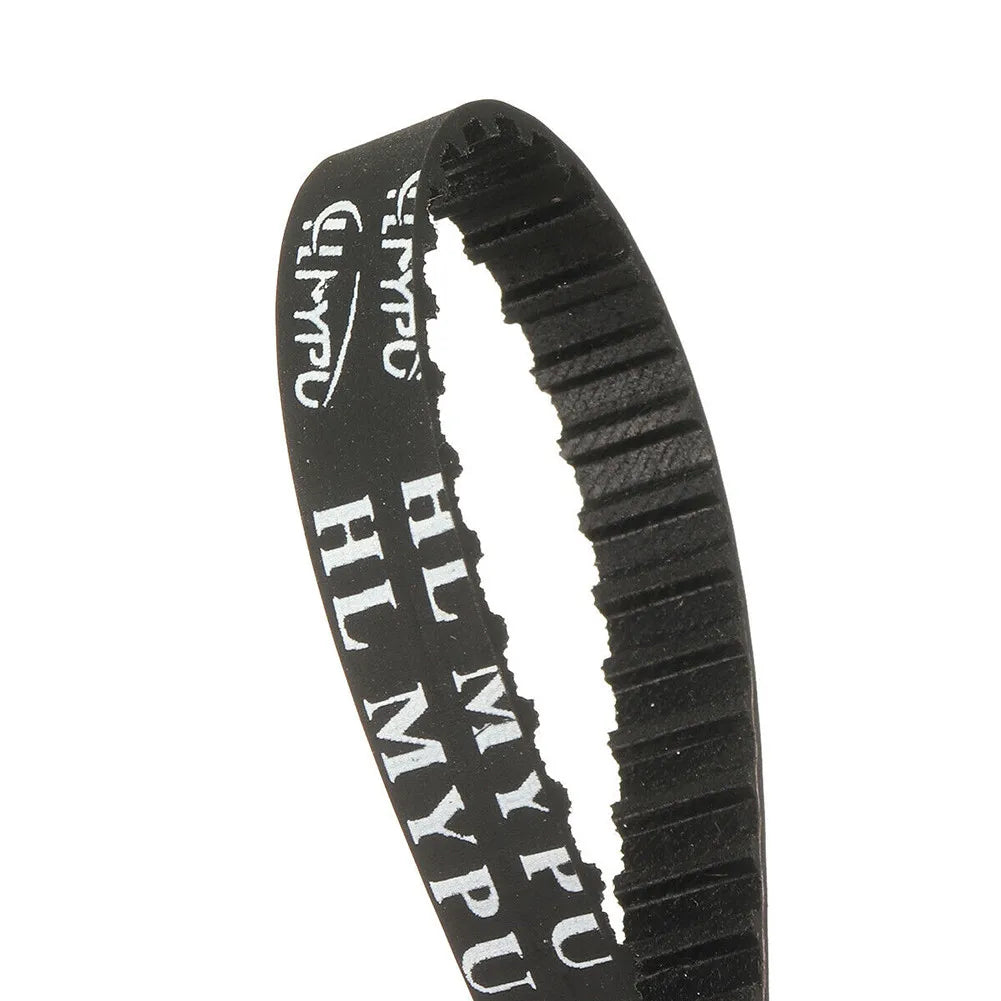Synchronized timing belt 150XL037 used in drive systems requiring 75 teeth and 10mm wide cogged rubber belt