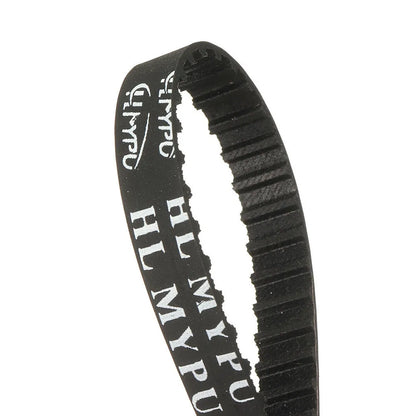 Synchronized timing belt 150XL037 used in drive systems requiring 75 teeth and 10mm wide cogged rubber belt