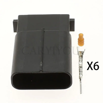 6 pins car waterproof plug for Toyota accelerator pedal wire harness socket AC assembly series 90980-12303 6189-1083