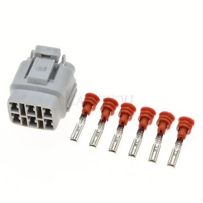 Reliable Sumitomo MT090 6 Pin automotive sensor connector plug for Toyota and Suzuki vehicles, waterproof design 6187-6561 6180-6771