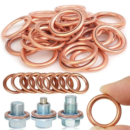 Transmission sump oil drain plug gasket