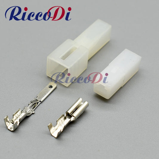 Transparent unsealed automotive male and female connector designed for wiring harness electrical connections