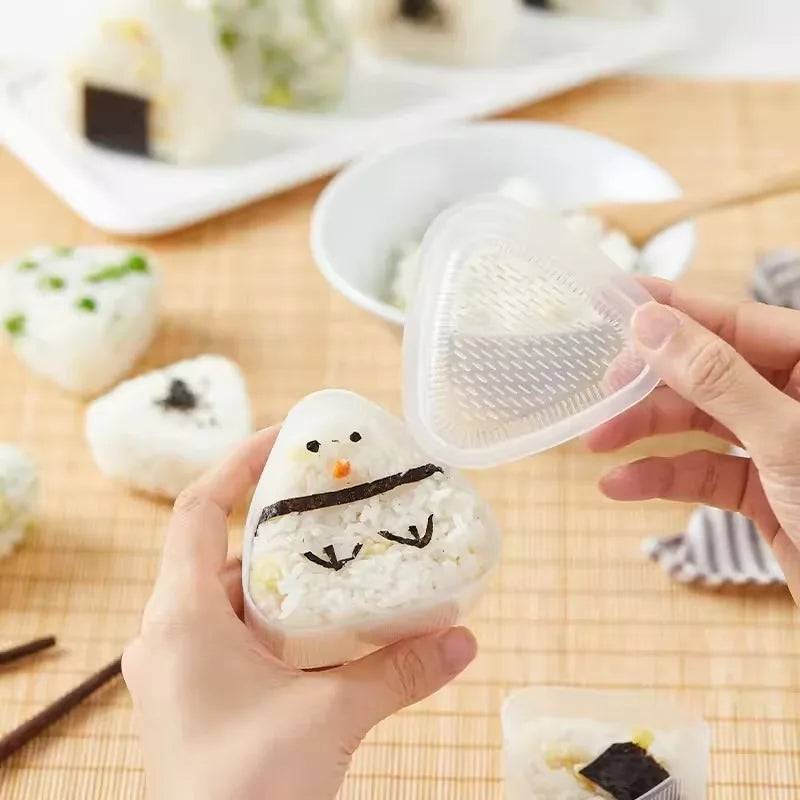 Triangle sushi mould kitchen accessory