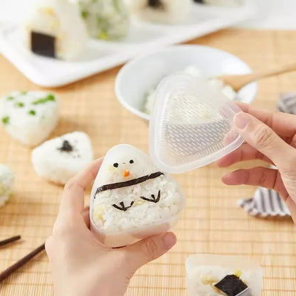 Triangle sushi mould kitchen accessory