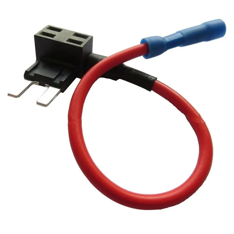 Car power conversion cable for trip recorder, connecting fuse box to power socket