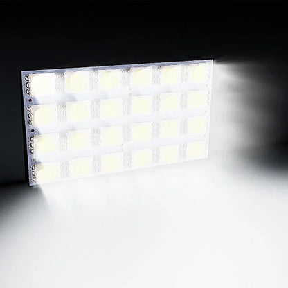 LED trunk and roof interior panel light