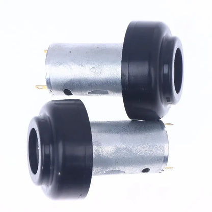 Double ball bearing turbine fan motor for high performance vacuum cleaner