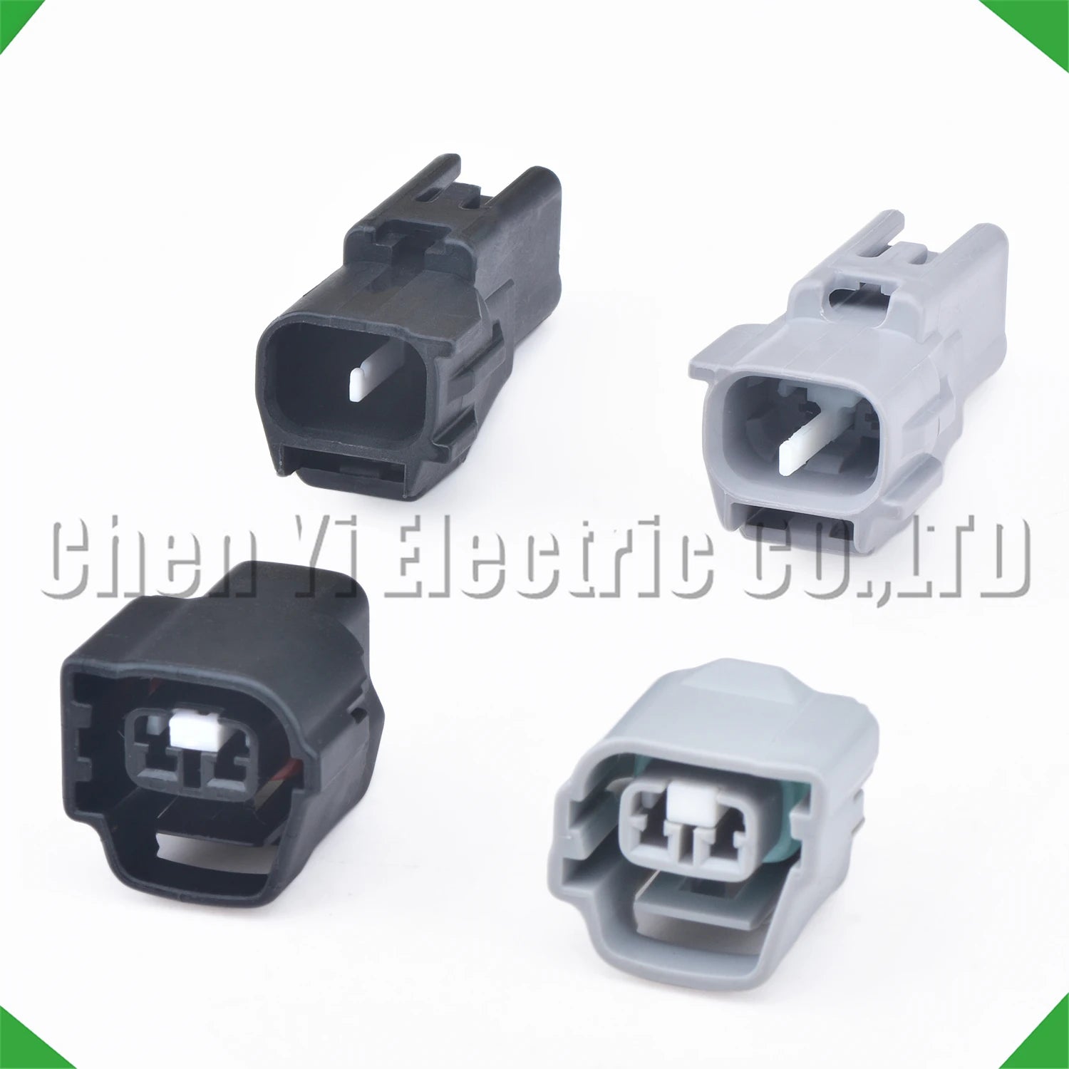 Turn signal and wide light automotive connector plug