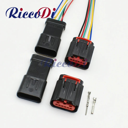 Tyco 1438153-5 1-1419168-1 6-pin waterproof automotive accelerator pedal throttle sensor connector for Ford GM