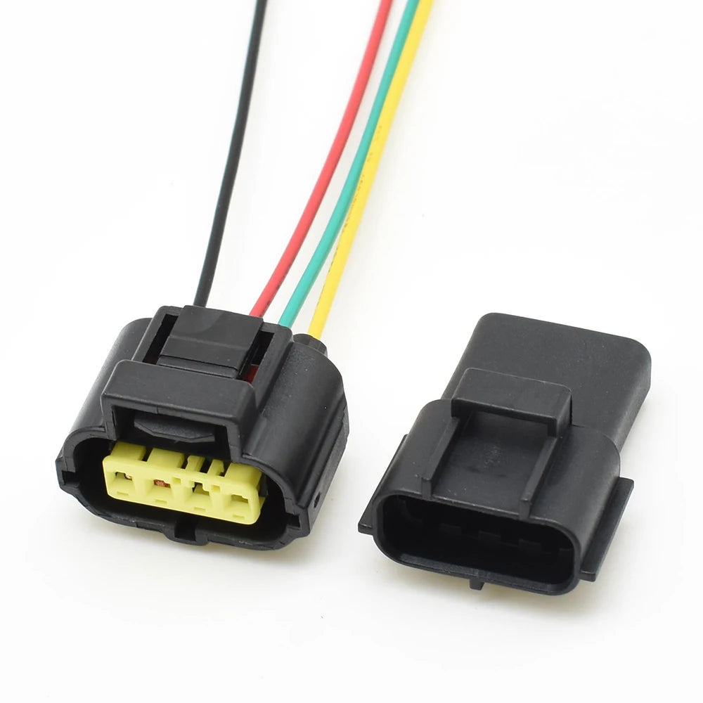 High-quality Tyco AMP 4 Pin Automotive Waterproof Wire Connector Throttle Sensor Plug for Toyota 90980-10711 184046-1