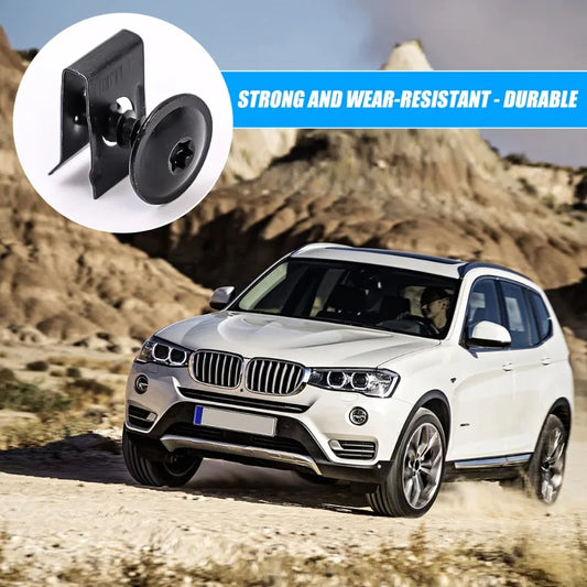 U-shaped metal spacers for automotive fasteners
