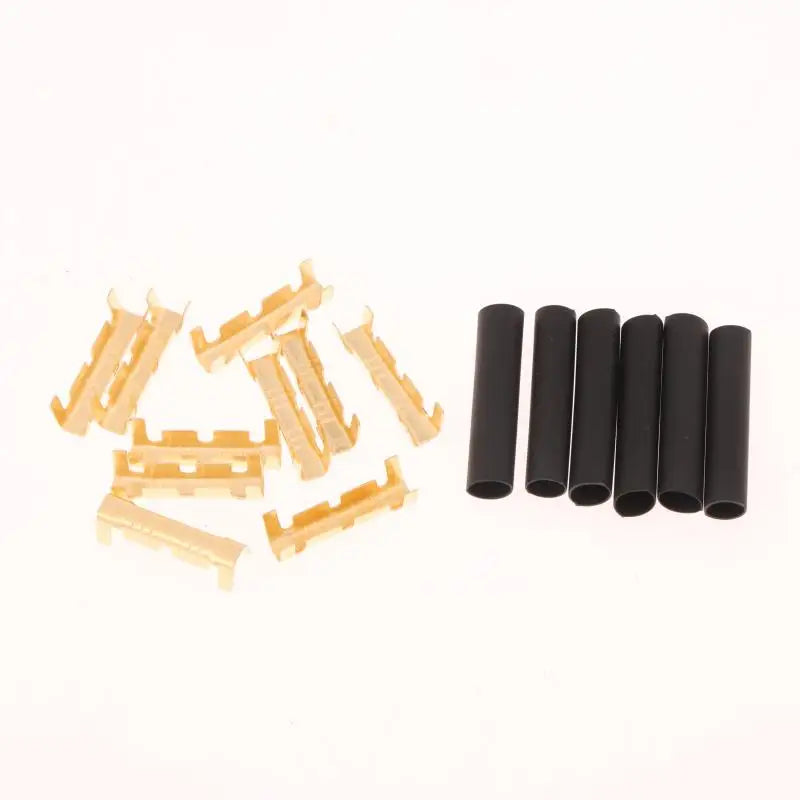 U-shaped electrical wire crimp terminals for secure cable connection