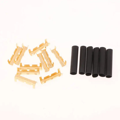 U-shaped electrical wire crimp terminals for secure cable connection