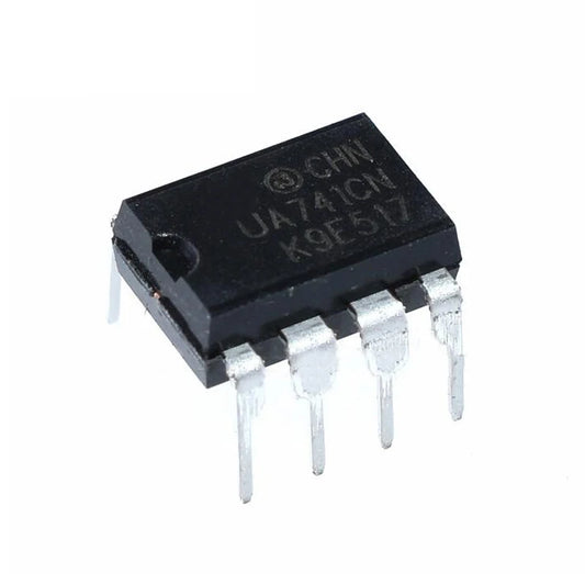 UA741, LM324, LM393, LM339, NE555 DIP8 and DIP14 ICs for amplifier and timer circuits, ideal for DIY electronics, Arduino, and signal processing projects
