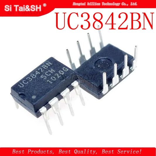 UC3845AN, UC3845BN, UC3843AN, UC3842 DIP-8 PWM controller IC chipset for electronic circuits and power supply design