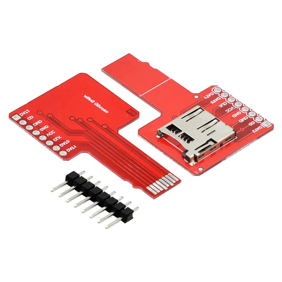 Universal TF card adapter plate for memory expansion and storage compatibility