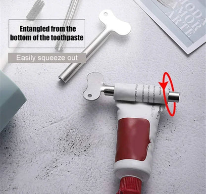 Universal tube squeezer tool for creams and paint