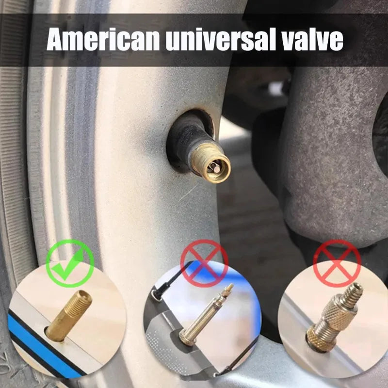 Universal car tyre valve cap accessory
