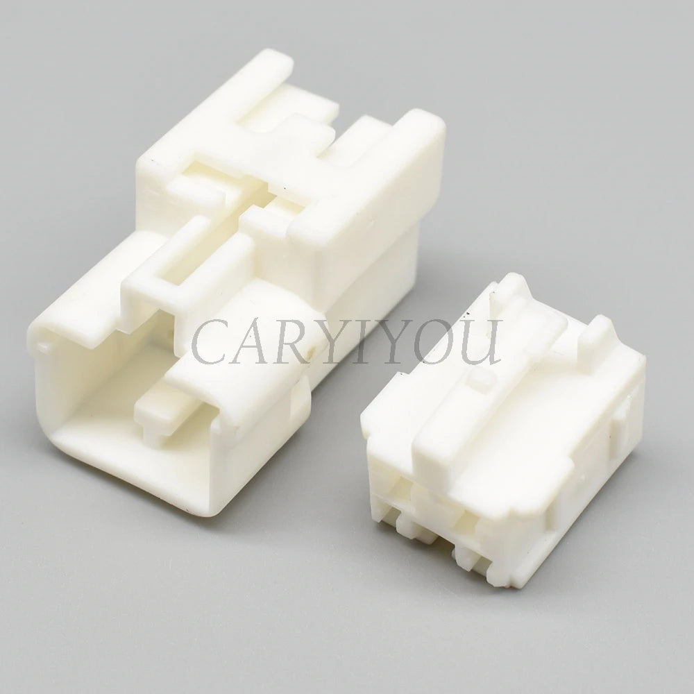 Unsealed 4 pin automotive wire harness connector with durable terminals, ideal for vehicle electrical system installations