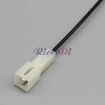 Unsealed automotive electrical connector structure suitable for interior and low moisture environments