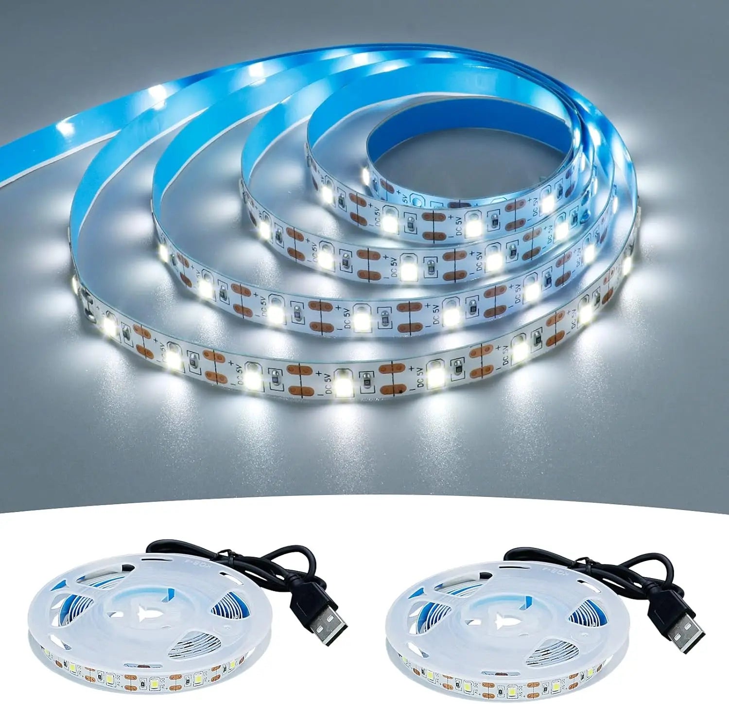 DC5V USB 2835 LED strip light white warm white