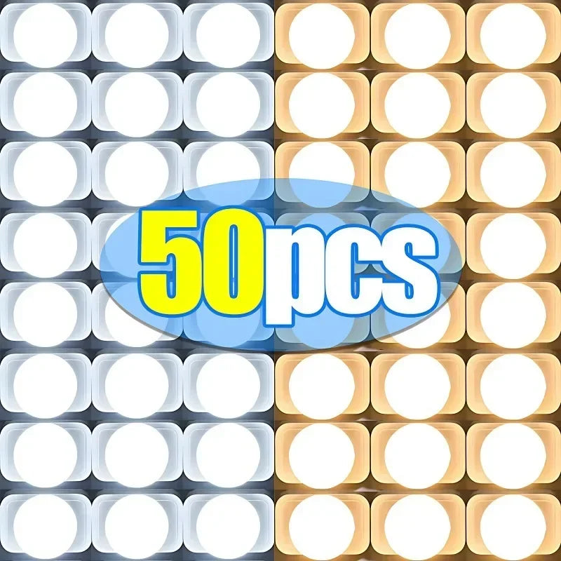 Close-up of USB LED mini light bulb night lamp, portable for reading and eye protection