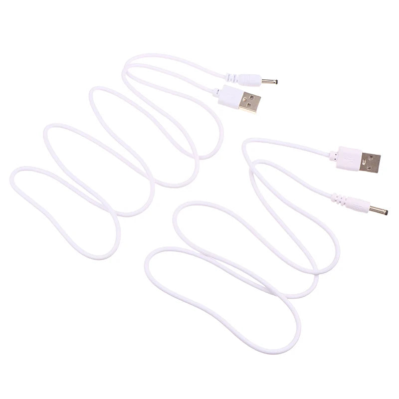 USB to DC 3.5mm power cable jack connector 5V charger universal for HUB, mini fan, router, MP3/MP4
