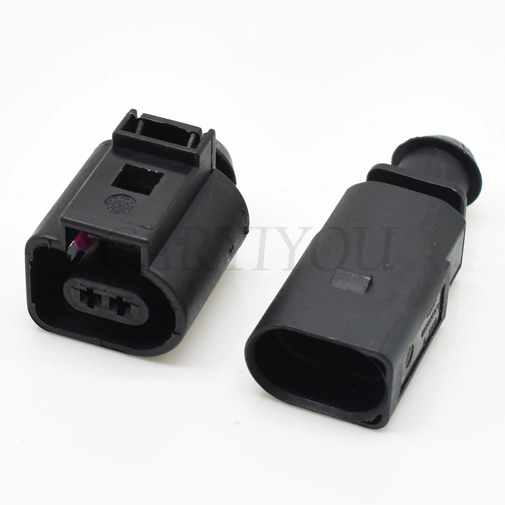 vehicle electrical connector compatible with 1J0973802 and 1J0973702 for automotive sensors