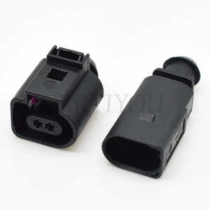 vehicle electrical connector compatible with 1J0973802 and 1J0973702 for automotive sensors