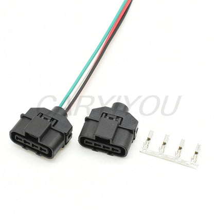 Vehicle connector plug socket DJ70423C-1-21 assembly for automotive wiring